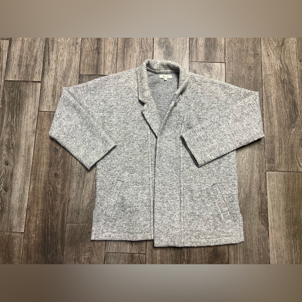 Madewell Wool Blend Speaker Jacket | Grey | Size M